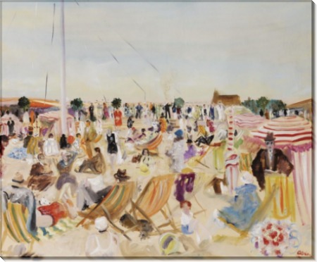 Пляж, 1929 - Адрион, Люсьен