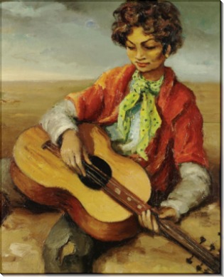 Цыганский мальчик играет на гитаре, 1950 - Диф, Марсель