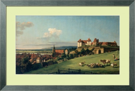 Вид Пирны от замка Зонненштайн - Беллотто, Бернардо