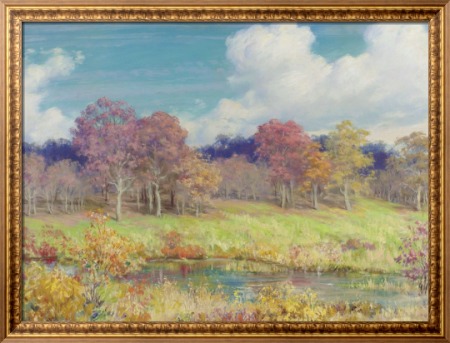 Осенний пейзаж, 1928 -  Каран, Чарльз Кортни