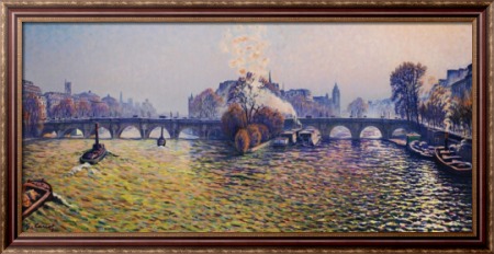 Новый мост, осень, Бато-Лавуар 1940 - Кариот, Густав