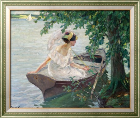 Прогулка на лодке, 1917 - Какьюл, Эдвард