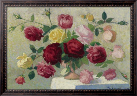 Букет роз, 1922 - Ложе,  Ашиль 