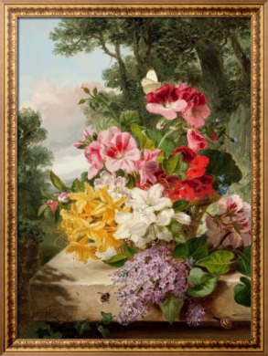 Натюрморт. Цветы. 1865 - Уэйнрайт, Джон
