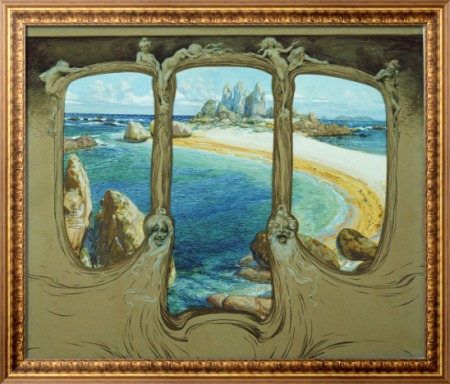 Вид из окна картеы - Купка, Франтишек