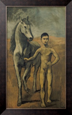 Мальчик, ведущий лошадь - Пикассо, Пабло