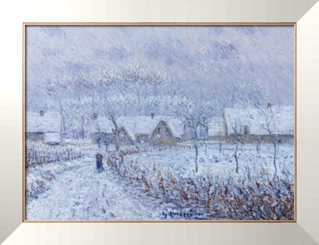 Ветер со снегом, 24 марта 1899 года, Сен-Сир-дю-Водрейль, 1899 - Луазо, Гюстав