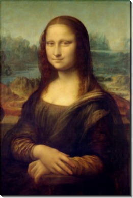 Портрет госпожи Лизы Джоконды. Мона Лиза. - Винчи, Леонардо да
