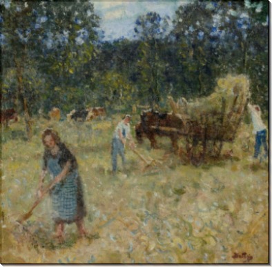 Сенокос (Hay-Mowing) - Монтезен, Пьер-Эжен