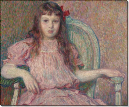 Портрет Сильвии Лакомб (Portrait of Sylvie Lacomb), 1906 - Рейссельберге, Тео ван