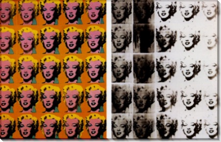 Мэрилин диптих (Marilyn Diptych), 1962 - Уорхол, Энди