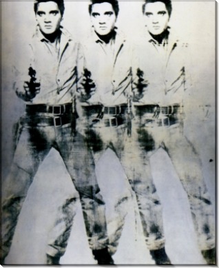 Тройной Элвис (Triple Elvis), 1962 - Уорхол, Энди