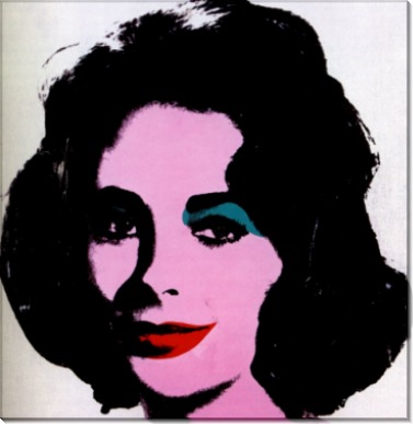 Серебряная Лиз (Liz argenté), 1963 - Уорхол, Энди