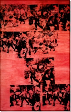Красные расовые беспорядки (trouble Racial Rouge), 1963 - Уорхол, Энди