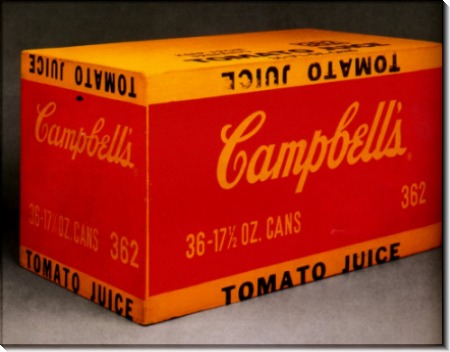 Томатный сок Кэмпбэлл  (Boîte de jus de tomate Campbell's), 1964 - Уорхол, Энди