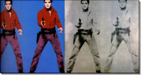 Элвис 1 и 2 (Elvis I et II),   1964 - Уорхол, Энди