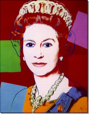 Правящие королевы, королева Елизавета II (Les Reines gouvernantes, Reine Elisabeth II), 1985 - Уорхол, Энди