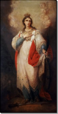 Святая Екатерина, 1814–1815 гг. -  Боровиковский, Владимир Лукич