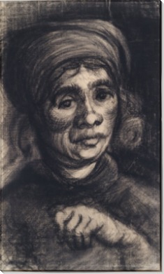 Голова  женщины (Head of a Woman), 1884-85 10 - Гог, Винсент ван