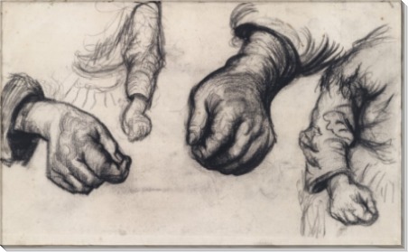 Две кисти и две руки  (Two Hands and Two Arms), 1884-85 - Гог, Винсент ван