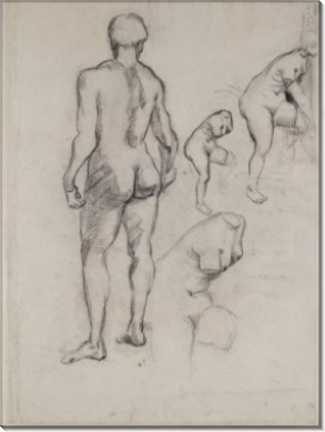 Идол и зарисовки Венеры (Idol and Sketches of Venus), 1886 - Гог, Винсент ван