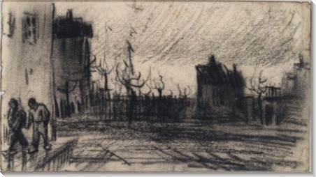 Городской пейзаж (City View), 1885-86 - Гог, Винсент ван