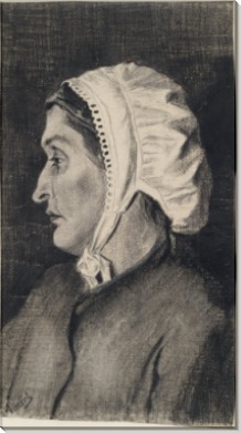 Голова женщины (Head of a Woman), 1882-83 04 - Гог, Винсент ван