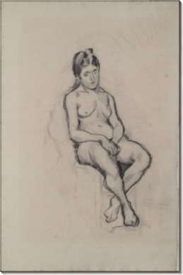 Сидящая обнаженная (Seated Female Nude), 1886 - Гог, Винсент ван