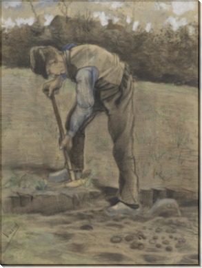 Копатель (Digger), 1881 - Гог, Винсент ван