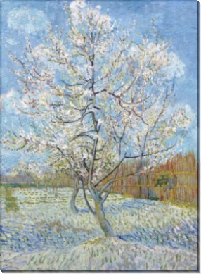 Персиковые деревья в цвету (Peach Trees in Blossom), 1888 - Гог, Винсент ван