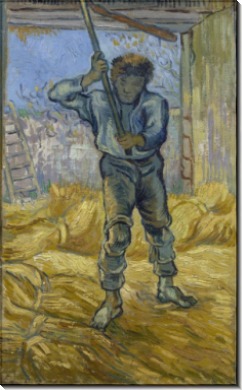 Молотильщик (The Thresher), 1889 - Гог, Винсент ван