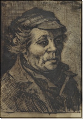 Голова мужчины (Head of a Man), 1884-85 - Гог, Винсент ван