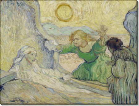 Воскрешение Лазаря (Raising of Lazarus), 1889 - Гог, Винсент ван