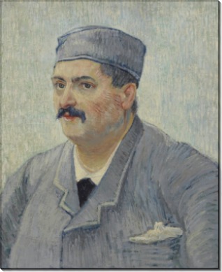 Портрет владельца ресторана (Portrait of a Restaurant Owner, Possibly Lucien Martin), 1887 - Гог, Винсент ван
