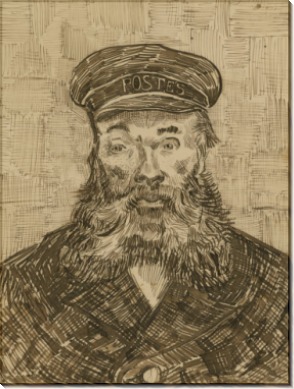 Портрет почтальона Жозефа Рулена (Portrait of the Postman Joseph Roulin), 1888 - Гог, Винсент ван