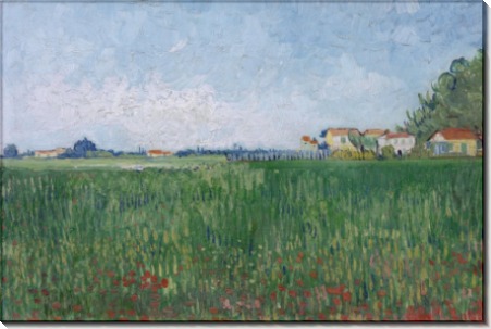 Поле с маками (Field with Poppies), 1888 - Гог, Винсент ван