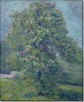 Цветущий каштан (Chestnut Tree in Blossom), 1887 - Гог, Винсент ван