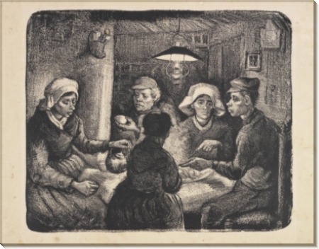 Едоки картофеля (The Potato Eaters), 1885 - Гог, Винсент ван