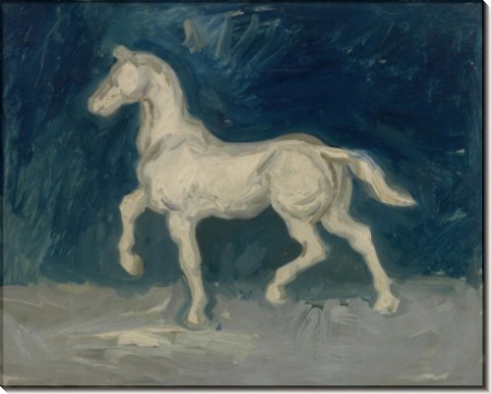 Гипсовая статуэтка лошади (Plaster Statuette of a Horse), 1886 - Гог, Винсент ван