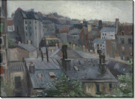 Вид из студии Винсента (View from Vincent's Studio), 1886 - Гог, Винсент ван