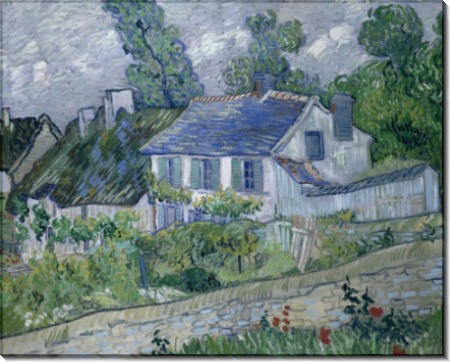 Дома в Овере (Houses in Auvers), 1890 01 - Гог, Винсент ван