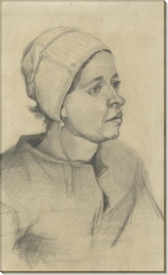 Голова женщины (Head of a Woman), 1885 - Гог, Винсент ван