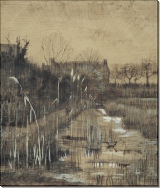 Канава (Ditch), 1884 - Гог, Винсент ван