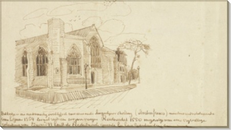 Церковь Остин Фрайарс, Лондон (Austin Friars Church, London), 1873-74 - Гог, Винсент ван