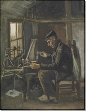 Человек, наматывающий пряжу (Man Winding Yarn), 1884 - Гог, Винсент ван