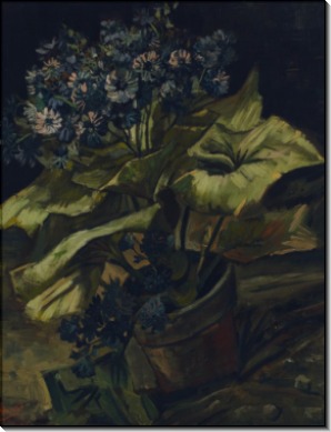 Цветочный горшок с цинерарией (Flowerpot with Cineraria), 1886 - Гог, Винсент ван