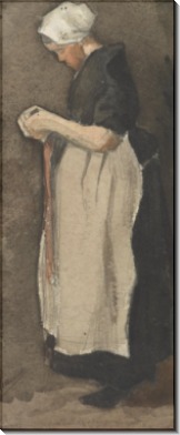 Scheveningen Woman, 1881 - Гог, Винсент ван