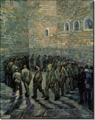 Прогулка заключенных (Prisoners Exercising), 1890 - Гог, Винсент ван