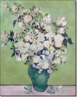 Ваза с розами (Vase with Roses), 1890 - Гог, Винсент ван
