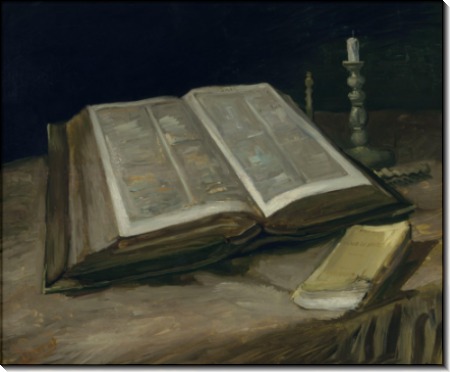 Натюрморт с библией (Still Life with Bible), 1885 - Гог, Винсент ван